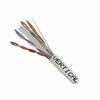 161-109/WH Vertical Cable 23 AWG 4 Unshielded Twisted Pair Solid Bare Copper CMR Non-Plenum Cat6 Cable - 1000' Pull Box - White