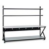 5000-3-200-96 Kendall Howard 96 inch Performance Work Bench with Full Bottom Shelf - Folkstone