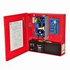AL300ULPD4CBR Altronix 4 Channel 2.5Amp 24VDC or 2.5Amp 12VDC Power Supply in UL Listed NEMA 1 Indoor 13 W x 13.5 H x 3.25 D Steel Electrical Enclosure - Red