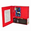 AL400XR220 Altronix 1 Channel 3Amp 24VDC or 4Amp 12VDC Power Supply in UL Listed NEMA 1 Indoor 13” W x 13.5” H x 3.25” D Steel Electrical Enclosure - Red