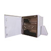 BW-RACKFCSS Mier NEMA Type 3R Indoor 22" W x 24" H x 24" D Stainless Steel Enclosure with Termostat and Fan - Gray
