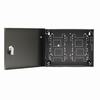 Show product details for E5M LifeSafety Power 8.5" W x 11" H x 3" D Steel Electrical Enclosure - Black with Mercury Back Plate