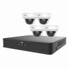 EK-S31P4D44T1-V2 Uniview Easy S3-P Series 4 Channel NVR 64Mbps Max Throughput - 1 HDD with 4 Port PoE with 4 x EC-D4F28M 4MP Dome IP Security Camera