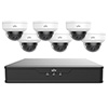 EK-S31P8D46T2 Uniview Easy S3-P Series 8 Channel NVR 64Mbps Max Throughput - 2TB with Built-in 8 Port PoE with 6 x EC-D4F28M 4MP Dome IP Security Camera