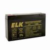 Show product details for ELK-06120 ELK Rechargeable Sealed Lead Acid Battery 6 Volts/12Ah - F1 Terminals