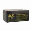 Show product details for ELK-1233 ELK Rechargeable Sealed Lead Acid Battery 12 Volts/3.3Ah - F1 Terminals