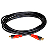 MC-1102-18NQ Seco-Larm 4K High Speed HDMI Cable - Black - 1.5 Feet