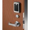 [DISCONTINUED] NTM615-ZW2-626 Yale Mortise Lock with Pushbutton Keypad-Cylinder Override with Thumbturn ZW Module - Satin Chrome - Right Hand