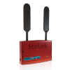 Show product details for SLE-MAXAI-FIRE Napco StarLink Max Fire Dual Path Commercial Fire/Burglar 5G LTE-M Cellular and WiFi Alarm Communicator - Red Plastic Enclosure - Powered by Control Panel - AT&T Network