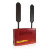 Show product details for SLE-MAXVI-FIRE Napco StarLink Max Fire Dual Path Commercial Fire/Burglar 5G LTE-M Cellular and WiFi Alarm Communicator - Red Plastic Enclosure - Powered by Control Panel - Verizon Network