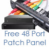 DWG Exclusive - FREE 48 Port Patch Panel with Select 32 Channel Uniview or 32 Channel Nuvico Xcel Recorders
