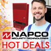 Hot Deals on Select Napco 32~128 Zone Commercial Fire Alarm Panel Kits and Components