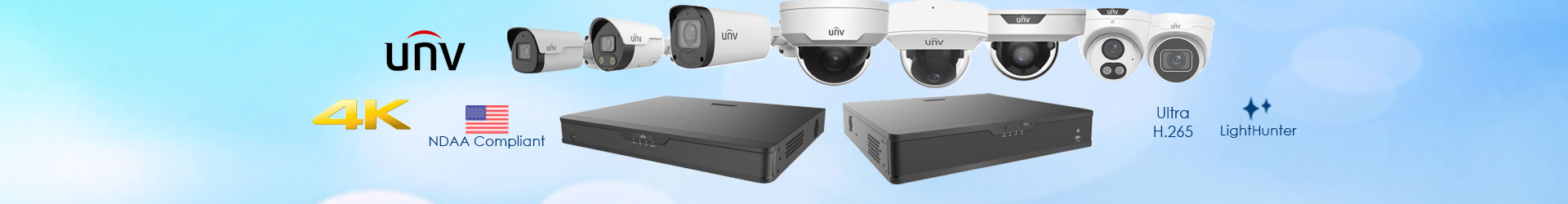 Uniview NDAA Compliant Video Surveillance